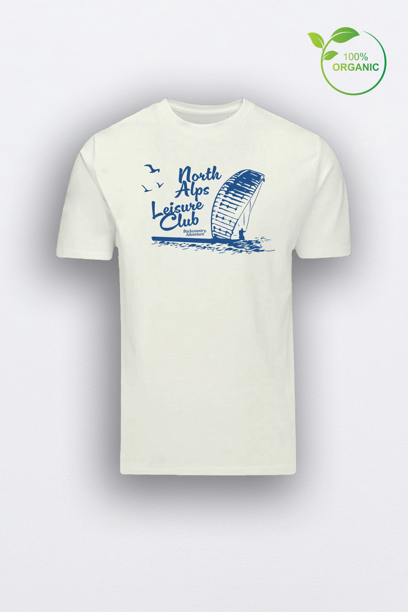 "NORTH ALPS ADVENTURE" ORGANIC T-SHIRT