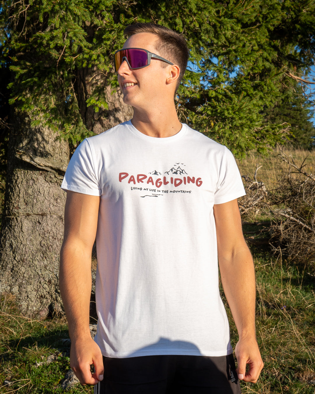 "LIVING MY PASSION" ORGANIC T-SHIRT