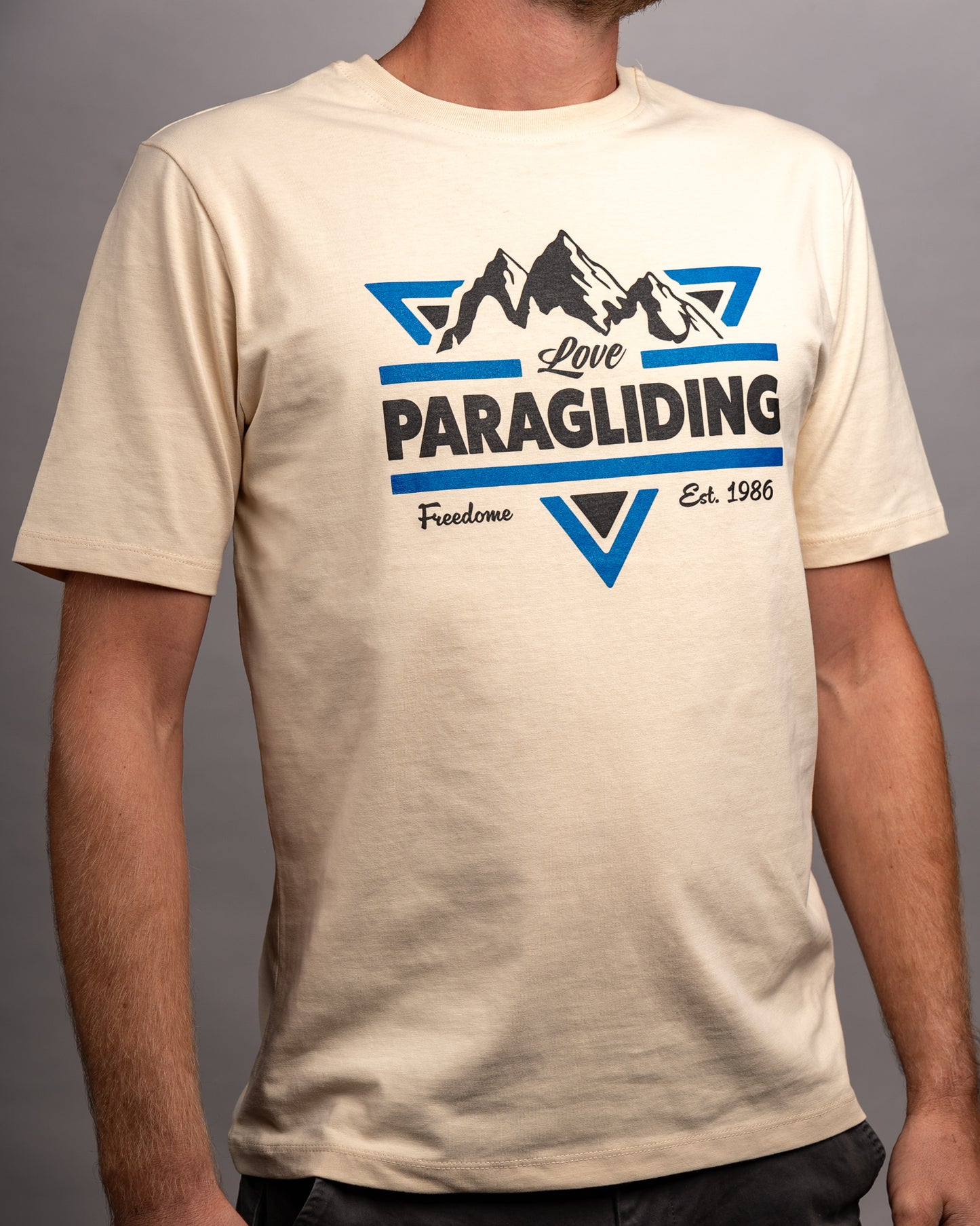 "LOVE PARAGLIDING" ORGANIC T-SHIRT