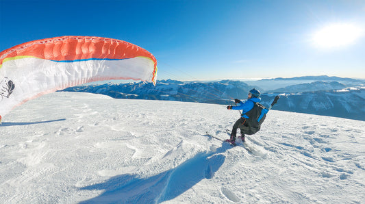 Katja´s erster Skistart | Ski & Fly Tour auf den Göller