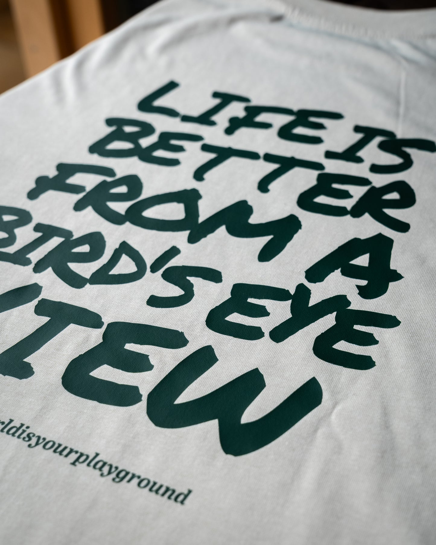 "BIRD´S EYE" ORGANIC T-SHIRT