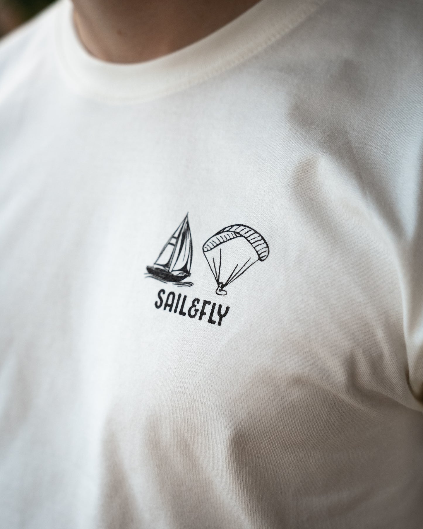 "SAIL&FLY" ORGANIC T-SHIRT