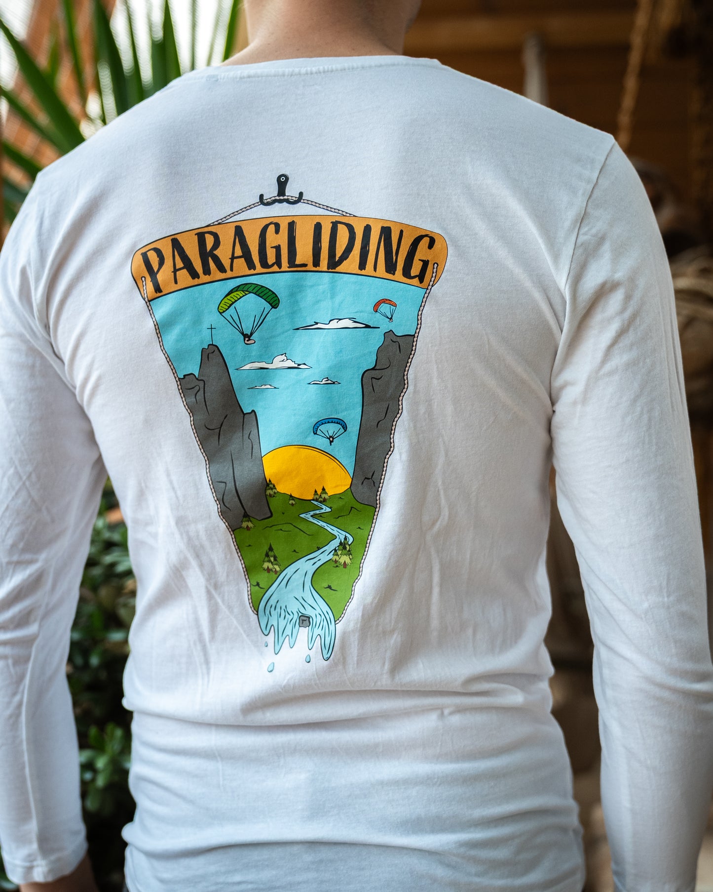 "EXPLORE THE SUNSET" ORGANIC LONG SLEEVE